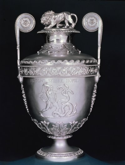 Vase de Trafalgar, conçu par John Flaxman, réalisé par Digby Scott & Benjamin Smith, Londres, 1805-06 - English School